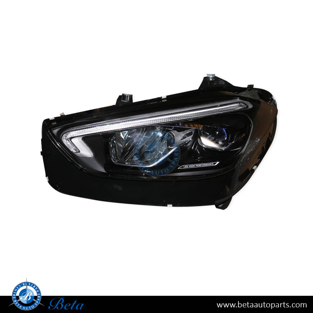 Left Side Headlamp Static LED for Mercedes C-Class W206 2022-Up models, Part Number 2069065401 Left Side Headlamp Static LED for Mercedes C-Class W206 2022-Up models, Part Number 2069065401